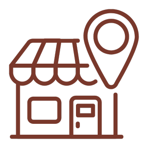 Local Store Brown Icon