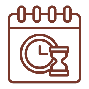 Schedule Brown Icon