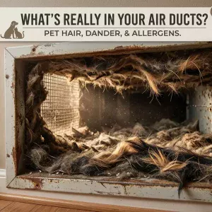 If You Have Pets, Here’s What’s Really Living in Your Air Ducts