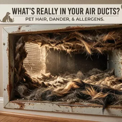 If You Have Pets, Here’s What’s Really Living in Your Air Ducts